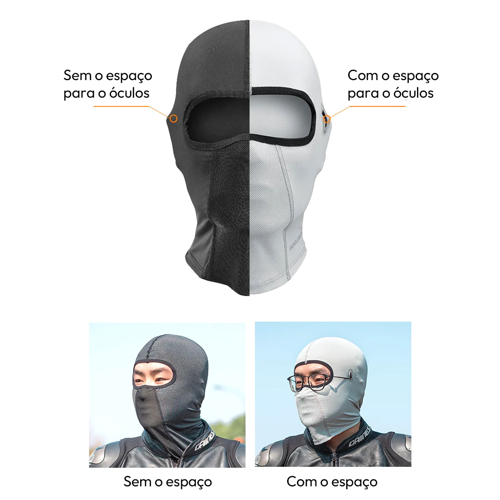 Balaclava rockbros óculos